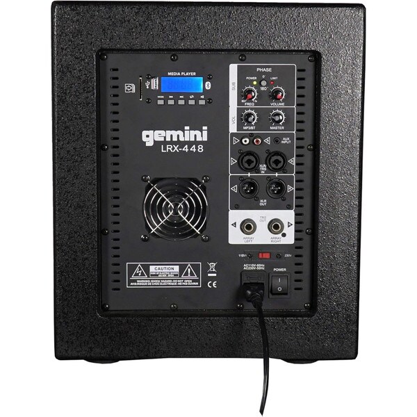 Main product image for Gemini LRX-448 Portable Line Array Speaker System w/ Subwoofer235-147